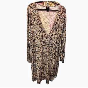 Torrid Leopard Print Dress Size 5X
